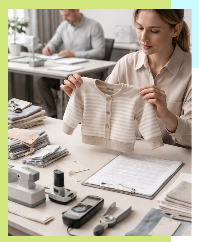 Сертификация детской одежды и текстильных изделий в Орске