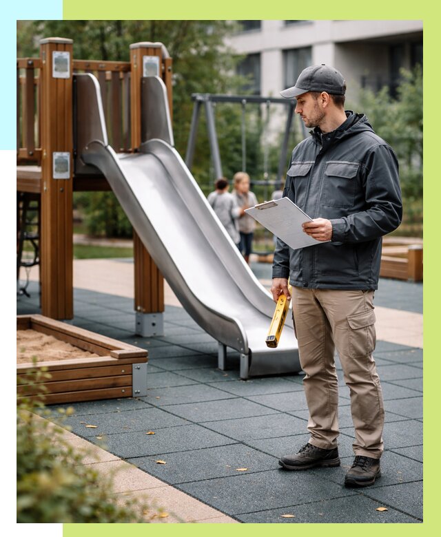 Сертификация детских площадок в Орске от 25850 р. | Алешин-Рск