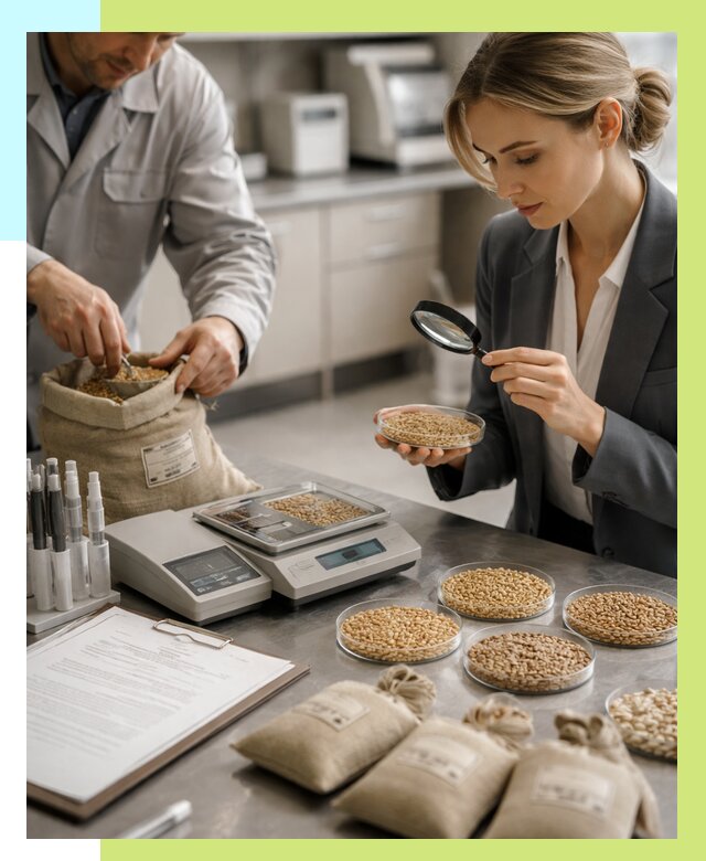 Сертификация зерна в Орске по цене от 15510 р. | Алешин-Рск