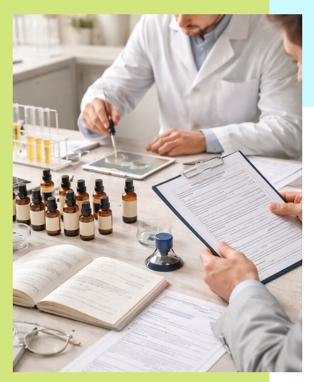 Сертификация эфирных масел и документация качества в Орске