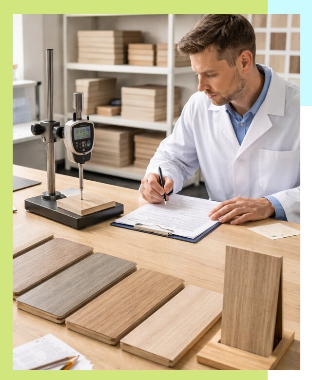 Сертификация ламината с испытаниями и оформлением документов в Орске