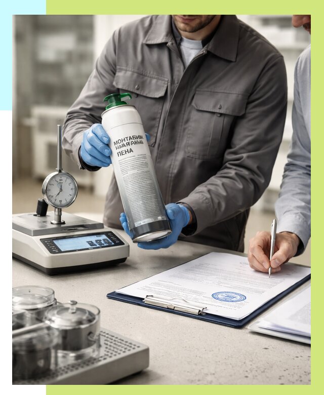 Сертификация монтажной пены в Орске от 15510 р. | Алешин-Рск