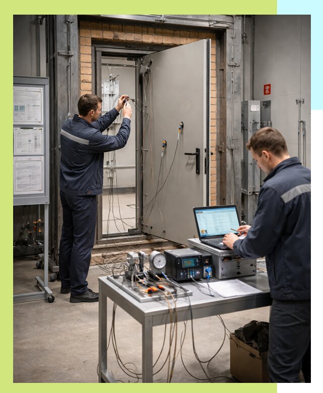 Сертификация противопожарных дверей в Орске по ГОСТ и ТР