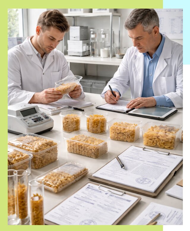 Сертификация макаронных изделий и технологической документации в Орске