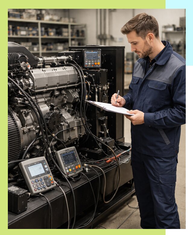 Сертификация дизельных генераторов и их оборудования в Орске