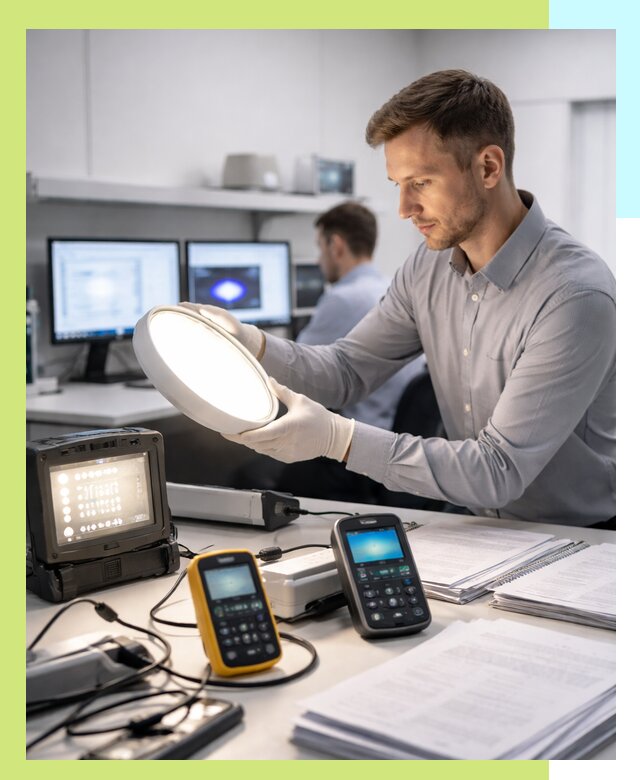 Сертификация светильников в Орске: испытания и оформление