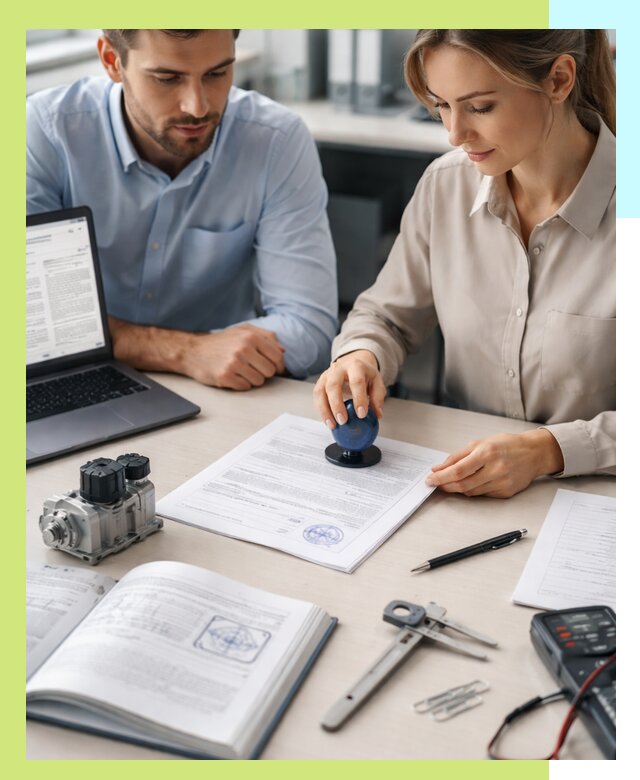 Выдача паспорта изделия и техническая экспертиза продукции в Орске