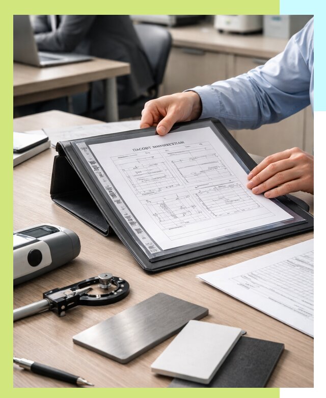 Оформление паспорта материала для продукции в Орске