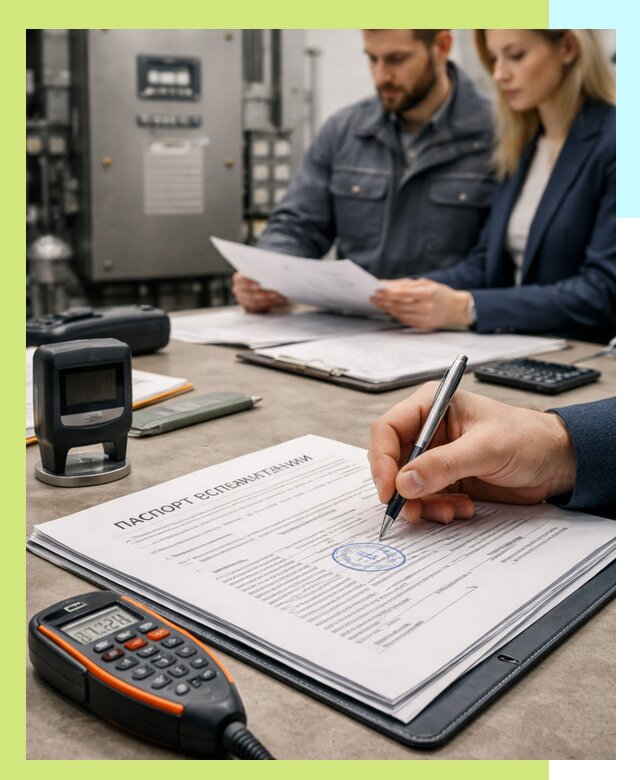 Оформление паспорта эксплуатации оборудования в Орске