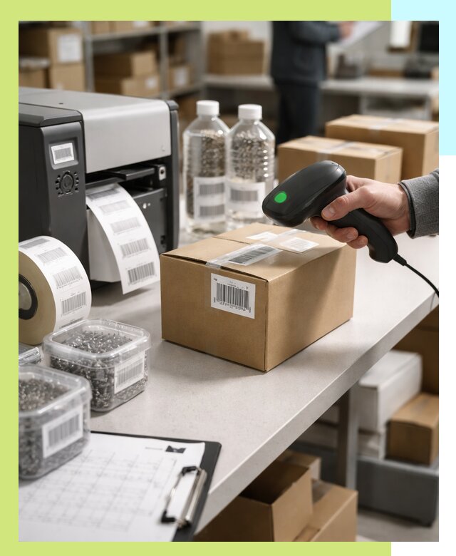 Штрихкодирование продукции и маркировка для продажи в Орске