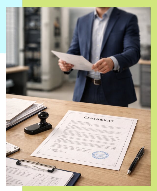 Сертификат на оборудование в Орске от 15510 р. | Алешин-Рск