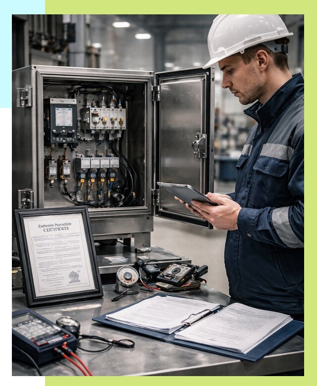 Сертификат взрывозащиты в Орске от 46530 р. | Алешин-Рск