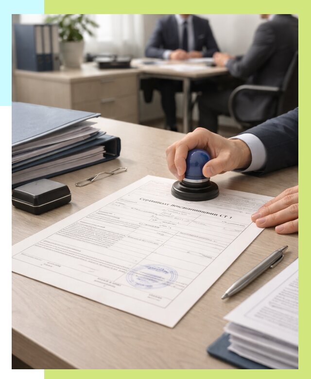 Сертификат происхождения СТ 1 в Орске от 4653 р. | Алешин-Рск