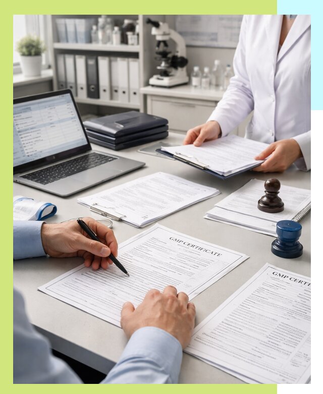 Оформление сертификата GMP в Орске для фармпроизводства