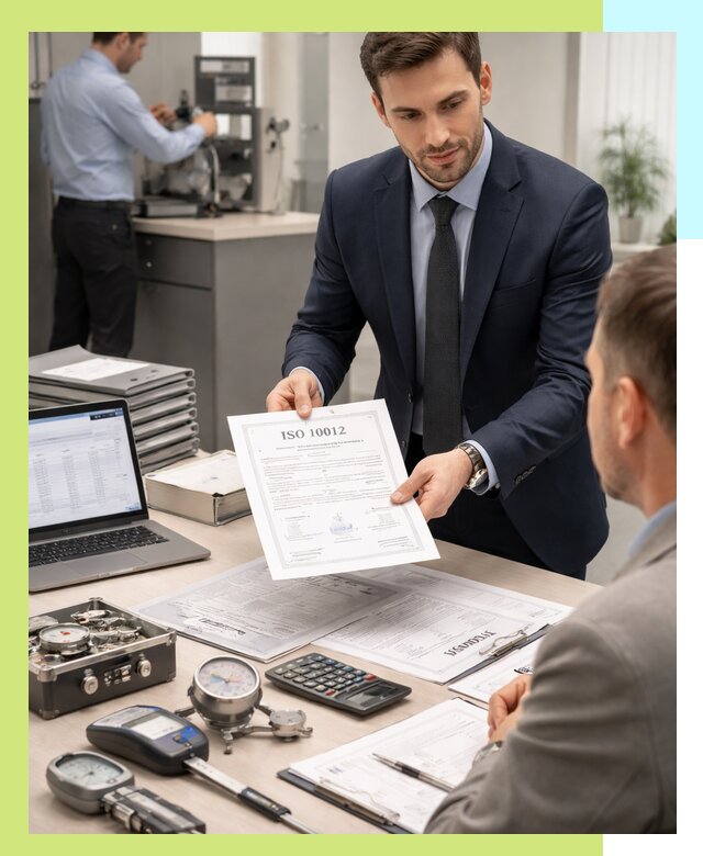 Выдача сертификата ISO 10012 по требованиям метрологии в Орске