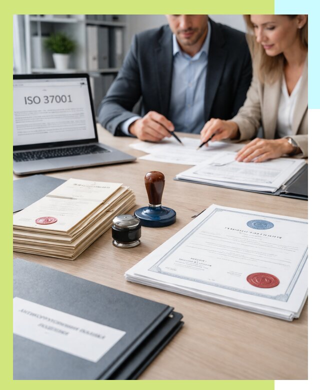 Получение сертификата ISO 37001 по системе борьбы с коррупцией в Орске